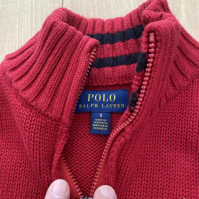 POLO RALPH LAUREN(ポロラルフローレン)のラルフローレン　ニット キッズ/ベビー/マタニティのキッズ服男の子用(90cm~)(ニット)の商品写真