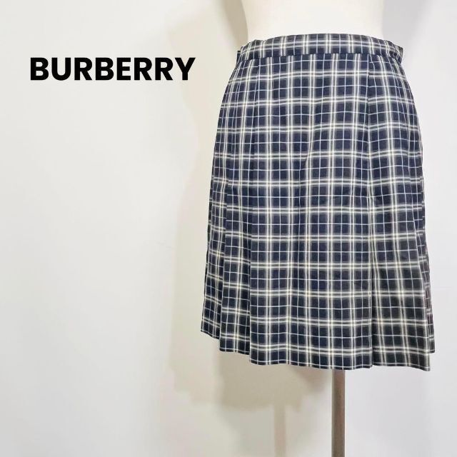 BERBERRY LONDON バーバリー ノバチェック プリーツ スカート