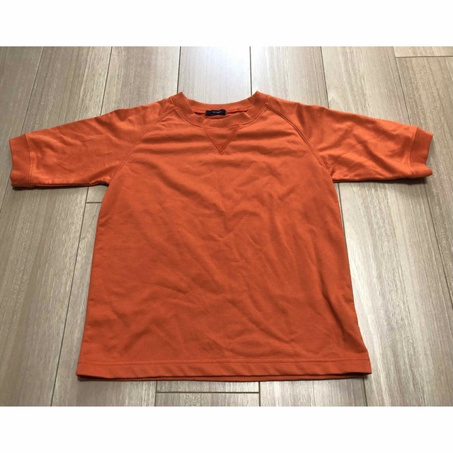 i.n.e(インエ)の【サイズ２(M)】インエ i.n.e-nouie 半袖Tシャツ　オレンジ色ine レディースのトップス(Tシャツ(半袖/袖なし))の商品写真