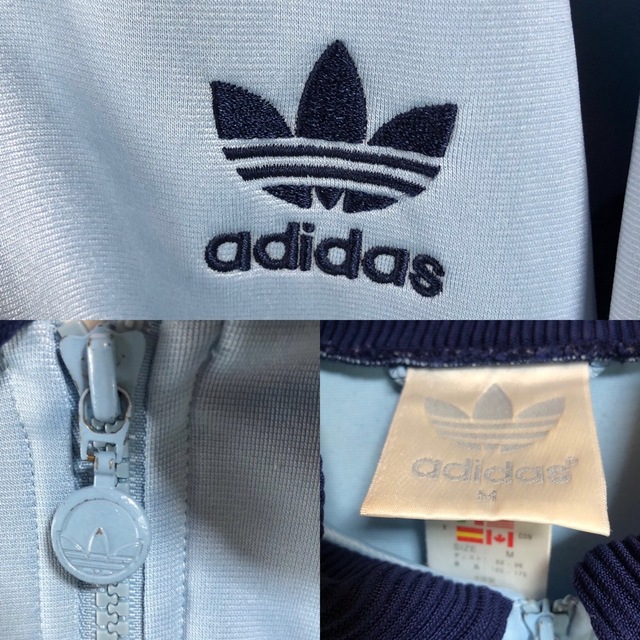 adidas(アディダス)の70s adidas🇩🇪トラックジャケット 刺繍トレファイル vintage  メンズのトップス(ジャージ)の商品写真