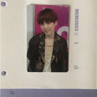 ボウダンショウネンダン(防弾少年団(BTS))のBTS MEMORIES 2018 メモリーズ ブルーレイ SUGA トレカ(K-POP/アジア)