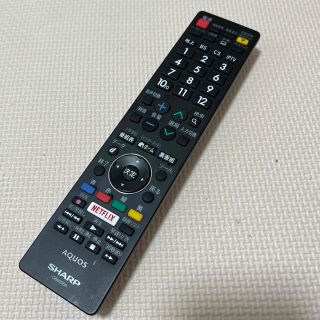 アクオス(AQUOS)のシャープ SHARP 液晶テレビ用リモコン GB220SA  AQUOS(その他)