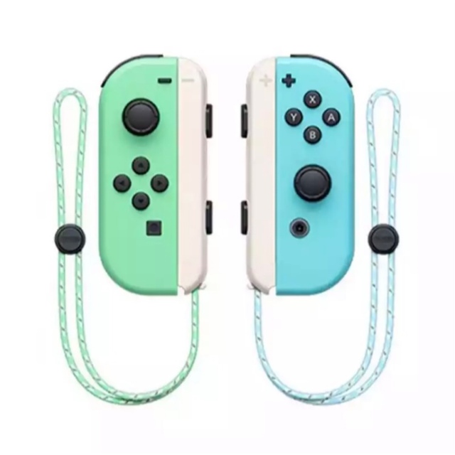 Joy-Con 新品 未開封 Switch ストラップ付き 2点セット エンタメ/ホビーのゲームソフト/ゲーム機本体(その他)の商品写真