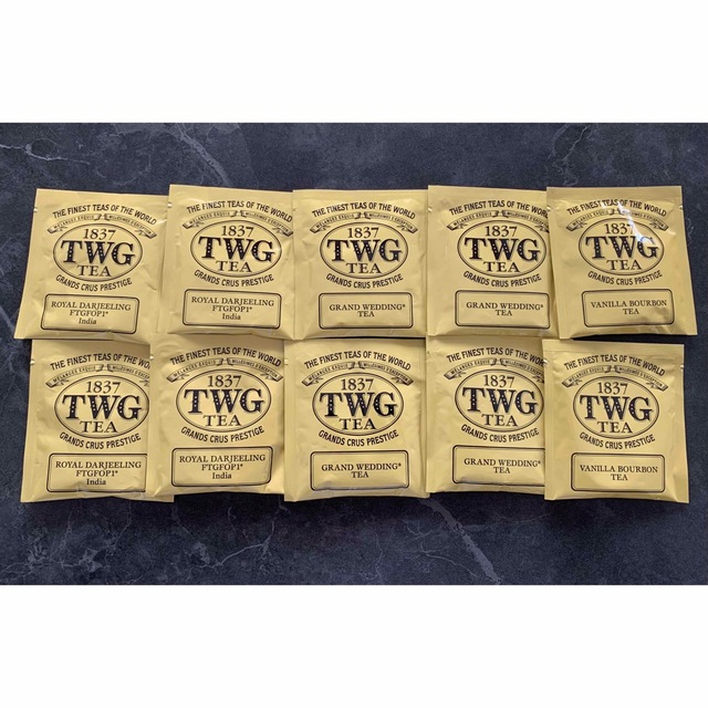 TWG 紅茶 ティーバック 3種類 10袋セット 食品/飲料/酒の飲料(茶)の商品写真