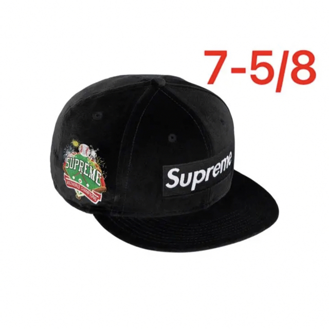 Supreme(シュプリーム)のSupreme Velour Box Logo New Era® メンズの帽子(キャップ)の商品写真