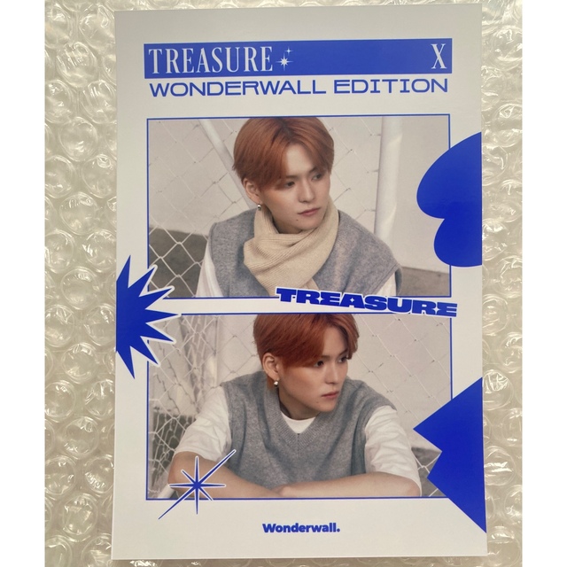 TREASURE(トレジャー)のtreasure wonderwall ヨシ トレカ フォトカード ブロマイド エンタメ/ホビーのCD(K-POP/アジア)の商品写真