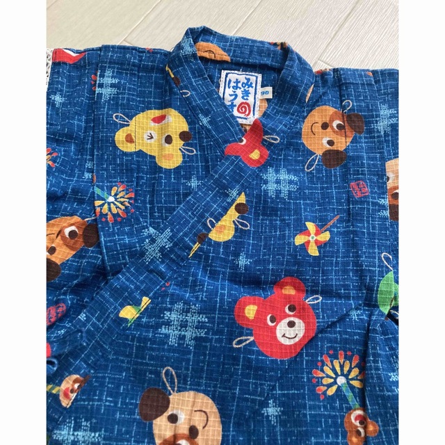 mikihouse(ミキハウス)のミキハウス　甚平　90 キッズ/ベビー/マタニティのキッズ服男の子用(90cm~)(甚平/浴衣)の商品写真