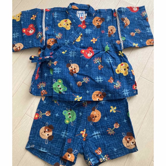 mikihouse(ミキハウス)のミキハウス　甚平　90 キッズ/ベビー/マタニティのキッズ服男の子用(90cm~)(甚平/浴衣)の商品写真