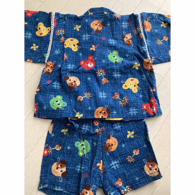 mikihouse(ミキハウス)のミキハウス　甚平　90 キッズ/ベビー/マタニティのキッズ服男の子用(90cm~)(甚平/浴衣)の商品写真