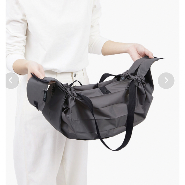 marna(マーナ)の２個セット・新品・未使用・Shupatto コンパクトバッグ Lサイズ　SUMI レディースのバッグ(エコバッグ)の商品写真