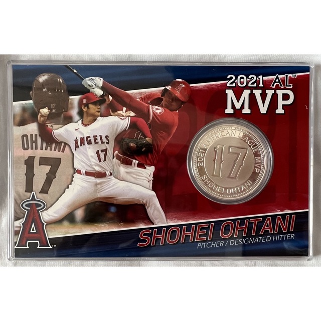 ☆新品・送料込・即日発送☆大谷翔平選手 アメリカンリーグ MVP獲得