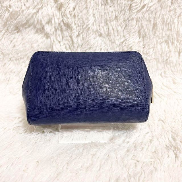 Furla - 極美品✨FURLA ポーチ ブルー フルラ blue 青 レザーの通販 by