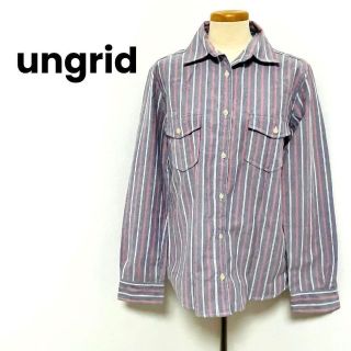 アングリッド(Ungrid)のungrid アングリッド マルチストライプシャツ フリーサイズ(シャツ/ブラウス(長袖/七分))