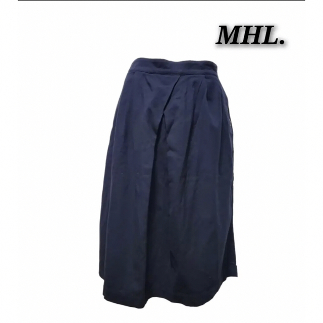 MHL ストライプロングスカート サイズ１
