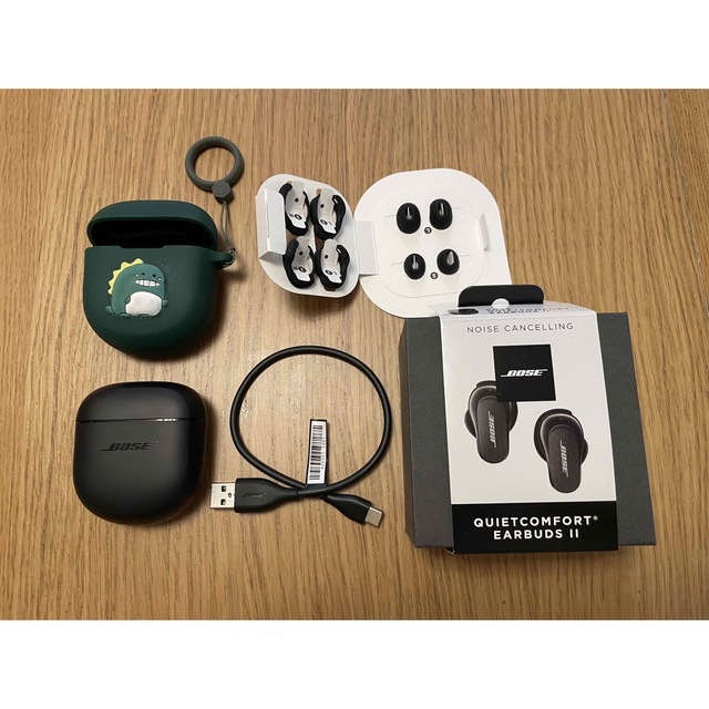 bose quietcomfort earbuds ii　ファブリックケース付き