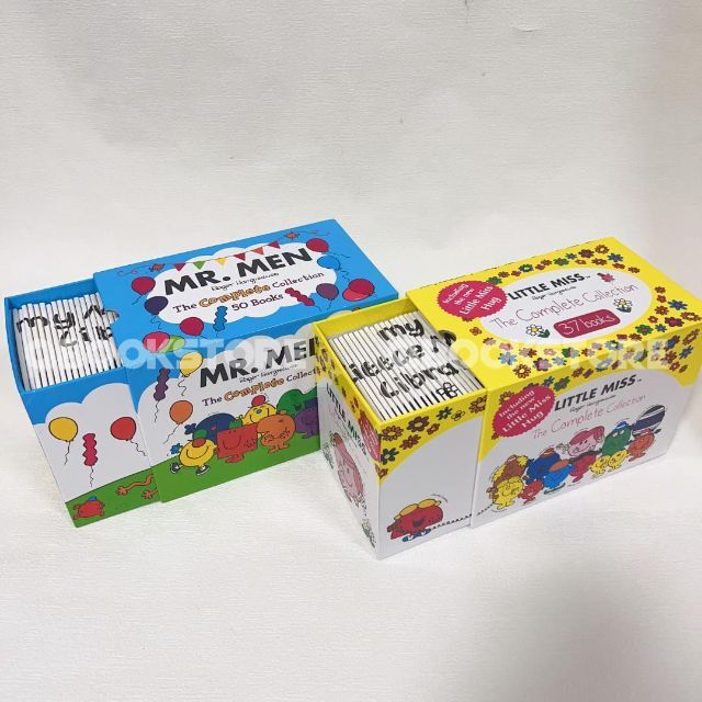 新品 Mr. Men 50冊+Little Miss 37冊 音源付き 箱付き 新品 Mr. Men 50冊+Little Miss 37冊 音源付き 箱付き
