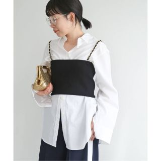 ドゥーズィエムクラス(DEUXIEME CLASSE)の【試着のみ】Deuxieme classe Basic シャツ ホワイト(シャツ/ブラウス(長袖/七分))