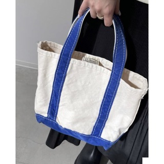 アパルトモンドゥーズィエムクラス(L'Appartement DEUXIEME CLASSE)の新品【L.L.Bean 】Canvas Small Tote Bag ブルー(トートバッグ)