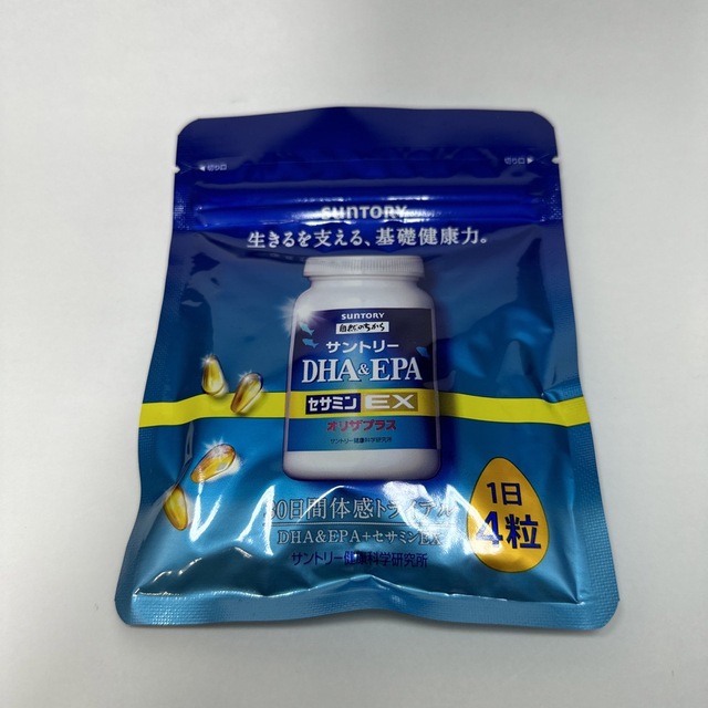 サントリー(サントリー)のサントリー　DHA＆EPA 食品/飲料/酒の健康食品(その他)の商品写真