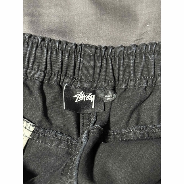 STUSSY(ステューシー)のstussy ワークパンツ ブラック Lサイズ メンズのパンツ(チノパン)の商品写真