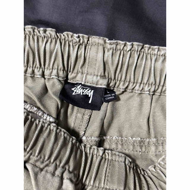 STUSSY - stussy ワークパンツ ベージュ Lサイズの通販 by ゆう's shop