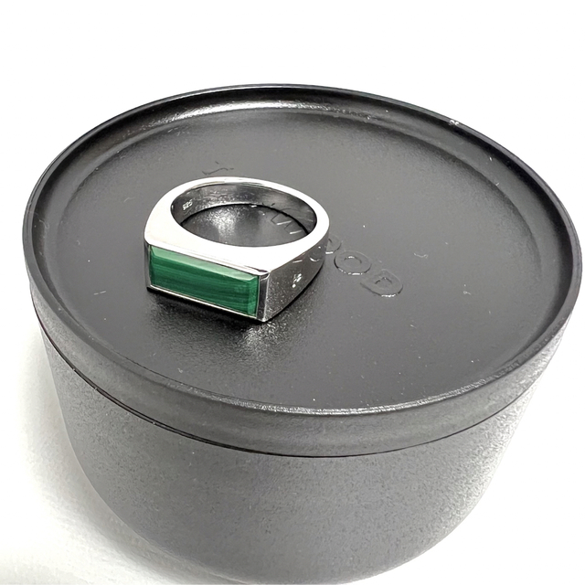TOM WOOD - 常田大希 TOMWOOD Peaky Ring Polished Onyxの通販 TOM WOOD - 常田大希 TOMWOOD Peaky Ring Polished Onyxの通販