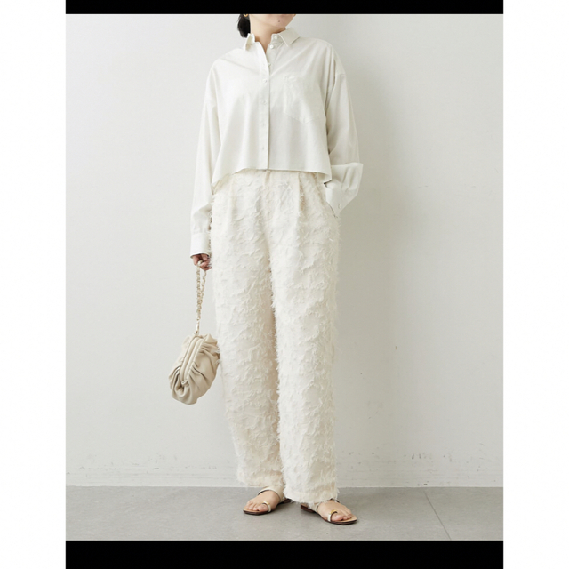 Whim Gazetteウィム ガゼットウォッシュクロップドシャツ