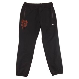 エフシーアールビー(F.C.R.B.)のF.C.R.B. エフシーアールビー 21AW FCRB-212001 MLB TOUR WARM UP PANTS ウォームアップ ナイロン パンツ ブラック系 L【美品】【中古】(その他)