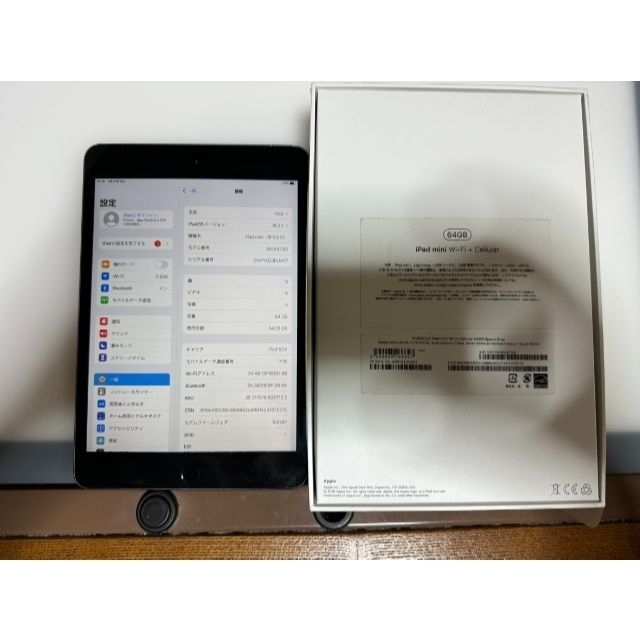 iPad mini5 第5世代　64GB Wi-Fi+Cellular 1