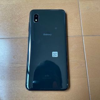 Galaxy A20 SCV46　ブラック(スマートフォン本体)