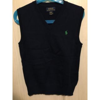 ポロ(POLO（RALPH LAUREN）)の美品　キッズ　POLO RalphLauren ラルフローレン  ベスト 120(ニット)