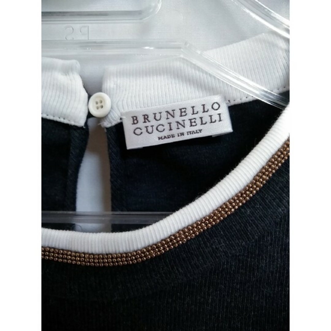 BRUNELLO CUCINELLI(ブルネロクチネリ)のBRUNELLO CUCINELLI❗デザインカットソー❗ レディースのトップス(カットソー(長袖/七分))の商品写真