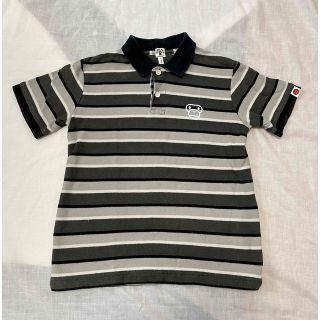 アベイシングエイプ(A BATHING APE)の半袖ポロシャツ   BAPE KIDS 130 エイプ  2(Tシャツ/カットソー)