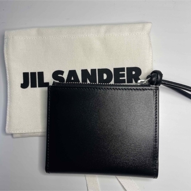 Jil Sander(ジルサンダー)のほぼ未使用！ジルサンダー 二つ折り財布　保存袋付 レディースのファッション小物(財布)の商品写真