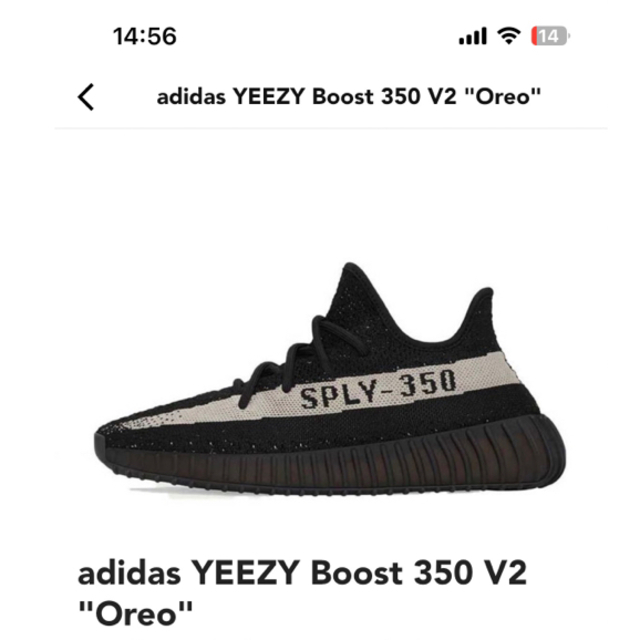 YEEZY（adidas）(イージー)のadidas YEEZY Boost 350 V2 "Oreo" メンズの靴/シューズ(スニーカー)の商品写真