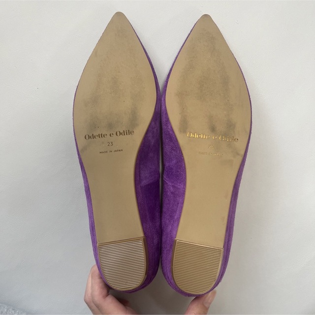 Odette e Odile(オデットエオディール)のオデットエオディール フラットパンプス 美品！ レディースの靴/シューズ(ハイヒール/パンプス)の商品写真