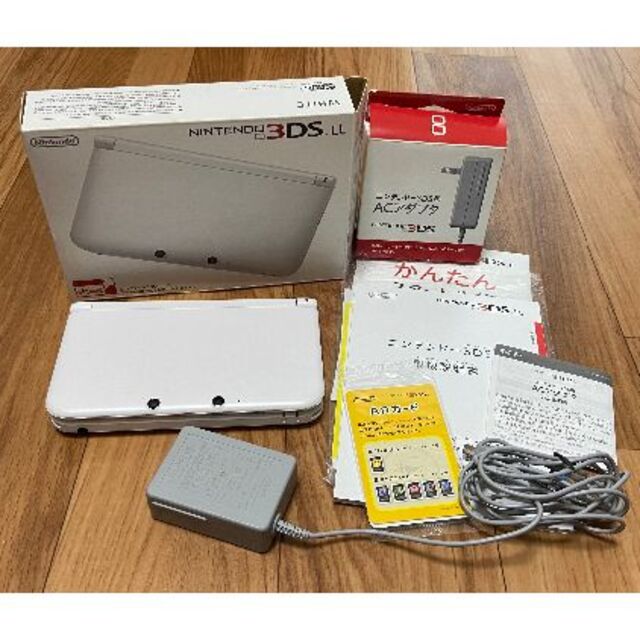 ニンテンドー 3DSLL ホワイトゲームソフト/ゲーム機本体