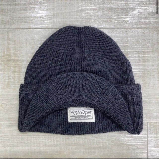 22ss 新品 SPOT VISVIM バイザー ニット ビーニー キャップ