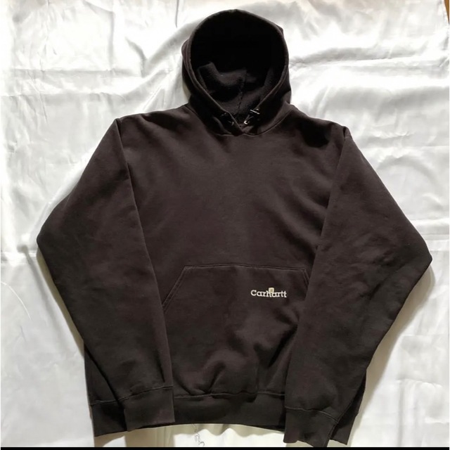 carhartt パーカー スウェット チャコール 刺繍ロゴ 厚手 カーハート