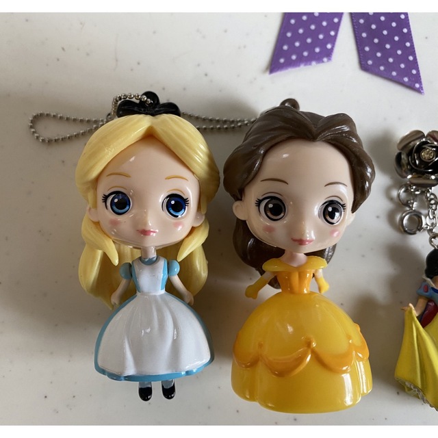 Disney(ディズニー)のディズニープリンセス　キーホルダーセット　Disney Princess エンタメ/ホビーのおもちゃ/ぬいぐるみ(キャラクターグッズ)の商品写真