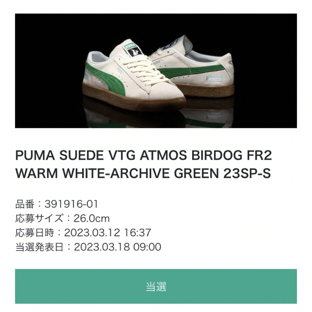 PUMA(プーマ)のPUMA×birdog×FR2×atmos コラボスニーカー コムドット メンズの靴/シューズ(スニーカー)の商品写真