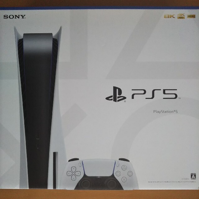 新品未使用  PS5 本体 ディスクドライブ PlayStation5 エンタメ/ホビーのゲームソフト/ゲーム機本体(家庭用ゲーム機本体)の商品写真