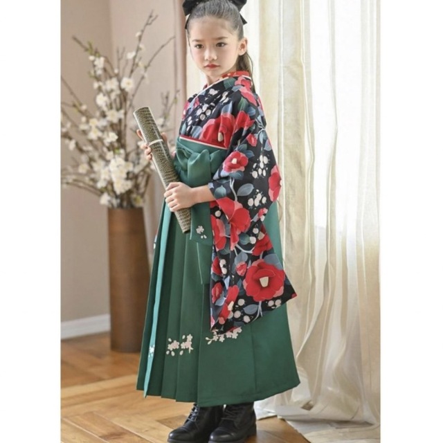 キャサリンコテージ 袴 150 肌襦袢髪飾りつき - 和服
