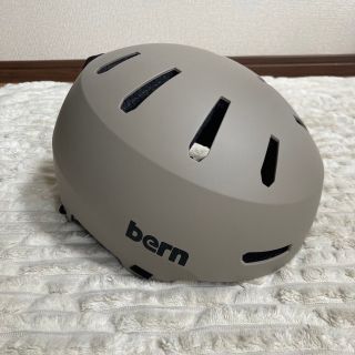 バーン(bern)のbern バーン macon メーコン ヘルメット サンド XXL(ヘルメット/シールド)