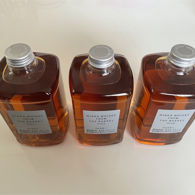 ニッカフロムザバレル ウイスキー 500ml×3 人気が高い 4940円引き www