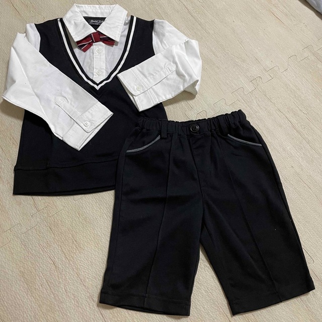 男の子フォーマル 110 キッズ/ベビー/マタニティのキッズ服男の子用(90cm~)(ドレス/フォーマル)の商品写真