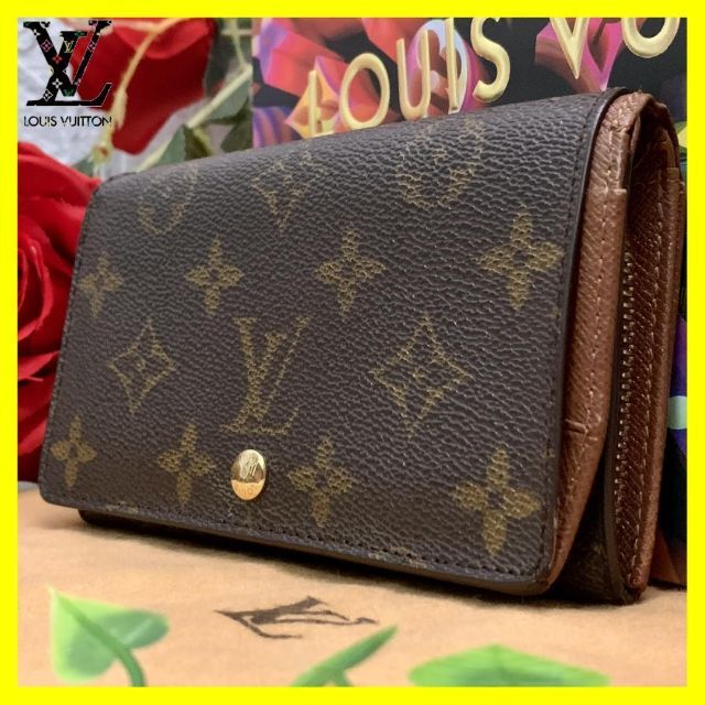 LOUIS VUITTON ルイヴィトン モノグラム ポルトフォイユトレゾール 通販