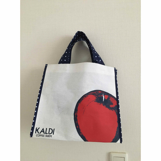 KALDI - お値下げ！！KALDI カルディ　エコバッグ　オリジナルりんごバッグ