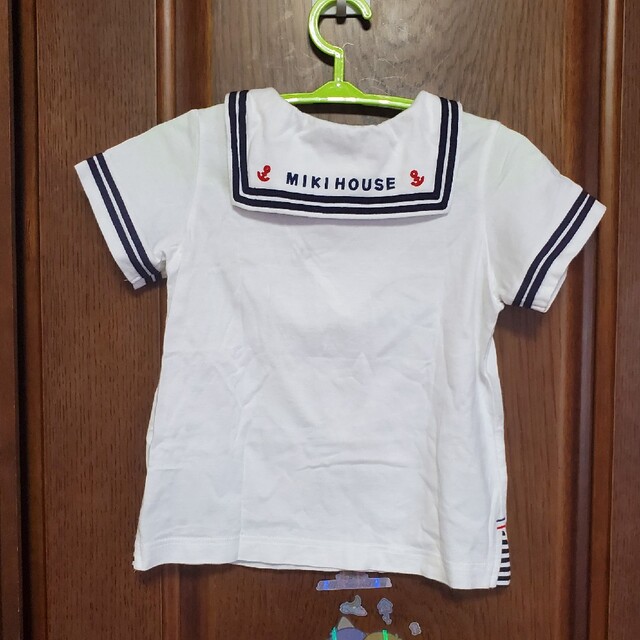 mikihouse(ミキハウス)のセーラー型Tシャツ キッズ/ベビー/マタニティのキッズ服男の子用(90cm~)(Tシャツ/カットソー)の商品写真