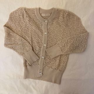 キッズ/ベビー/マタニティsoor ploom rose cardigan  6-7